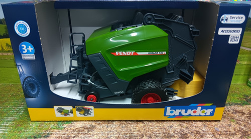 Bruder fendt rundballenpresse - bruder,