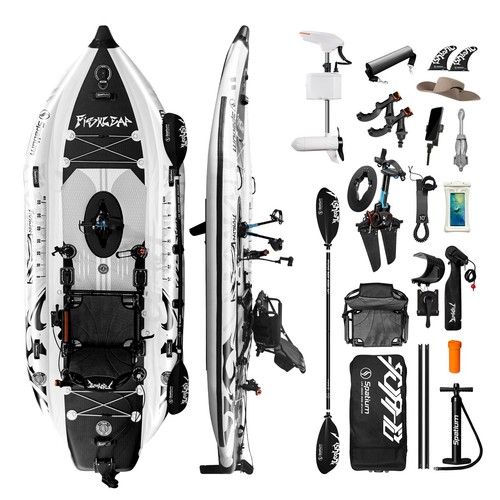 Kajak angeln fishing - fishing, /