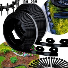 10M-20M Beeteinfassung Rasenkante Mähkante Beetumrandung Rasenbegrenzung Garten