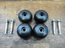 4 original Castel Garden Laufrolle Mähwerk Schrauben Hülsen Mutter Rasentraktor