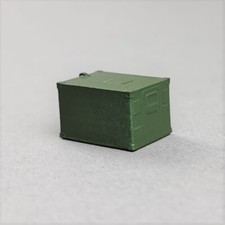 Spur N 1:160 Kabine 1 Shelter für ROCO Unimog lackiert in NATO oliv Bundeswehr