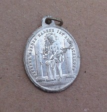 Altes Pilger Medaillon Amulet - Schmerzensmann in der Wieskirche - (MES195.c)