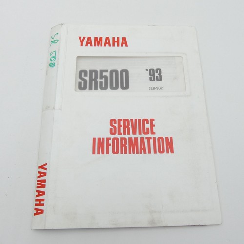 Original yamaha 500 service - yamaha,