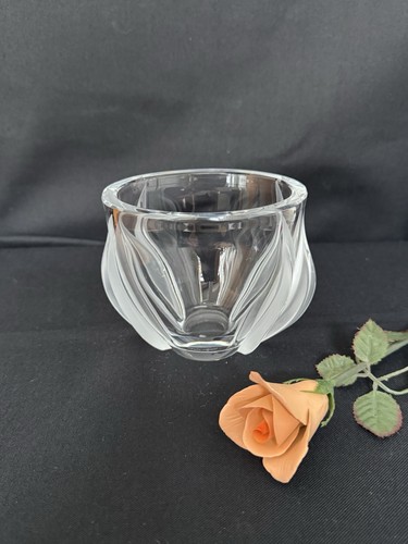 Lalique deux tulipes - tulipes, vase