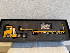 WSI Scania Yellow Tieflader