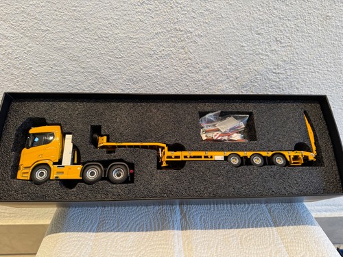 Wsi scania yellow tieflader - wsi,