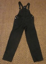 schwarze Jeans Latzhose Asos