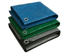 Gewebeplane mit Ösen 260g/m²