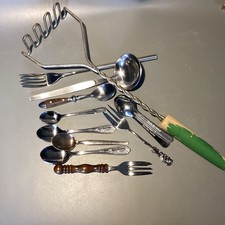 Vintage Besteck Teile Konvolut