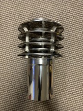 Regenhaube Kamin Schornsteinaufsatz Lamellenaufsatz HUBO1E Edelstahl 180mm