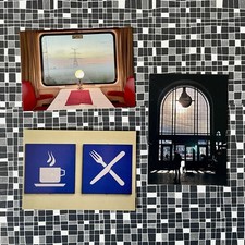 3 Eisenbahn Postkarten