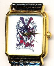 Studentica Armbanduhr mit Wappen der Landsmannschaft Tyrol Innsbruck im CC