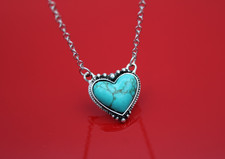 Herzkette Damen 💙 Türkis