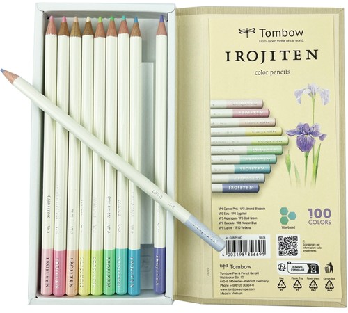 Tombow buntstift irojiten - 10,