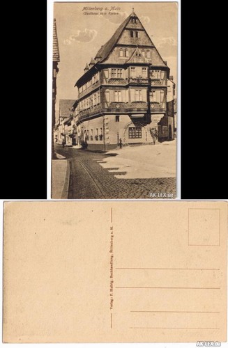 Ansichtskarte miltenberg - ansichtskarte,