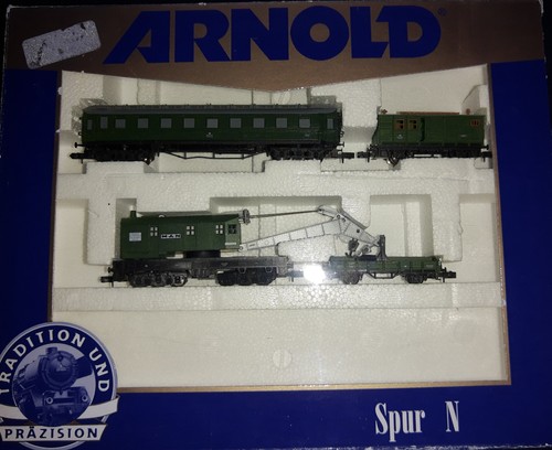 Arnold 70298 wagen set bauzug - wagen-set,