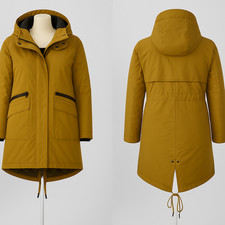 BENCH KAPUZEN JACKE FELL PARKA MANTEL HOODIE WINTER TRENDY ARMY COAT FRESH 42 L