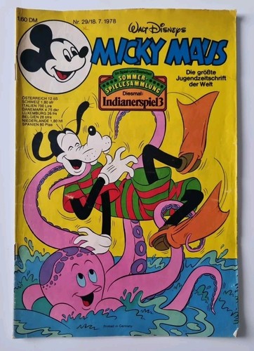 Micky maus 1978 29 - nr.,