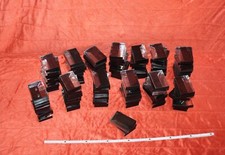 133 stück leer hüllen von kassetten audio cassette mc gebraucht schwarz transp.