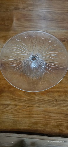 Tortenplatte mit fuß aus glas - fuß,