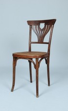 Antiker Bugholzstuhl Gebrüder Thonet Wien um 1900 1.Z