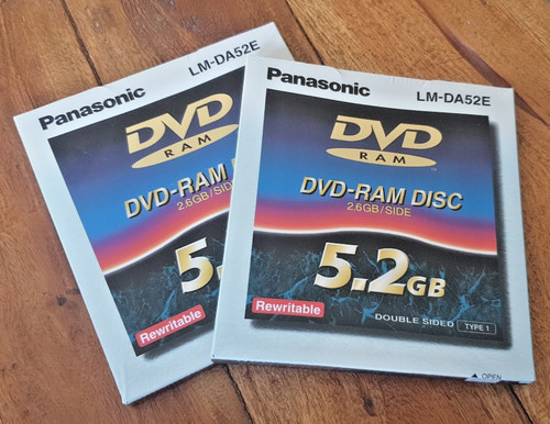 Panasonic dvd ram - x, disc
