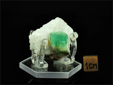 Smaragd Kristall mit Leuchtend