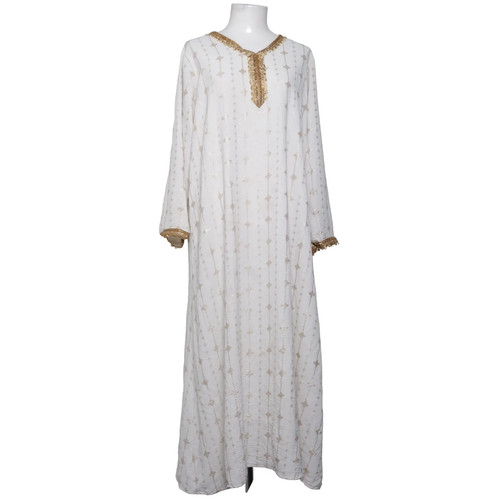 Kleid größe weiß gold - l,, weiß/gold