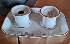 Schönes altes Tintenfass Set