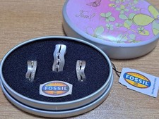 FOSSIL 3er Set Silber 925