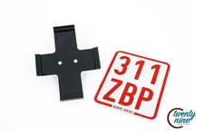 Klick-Kennzeichenhalter für