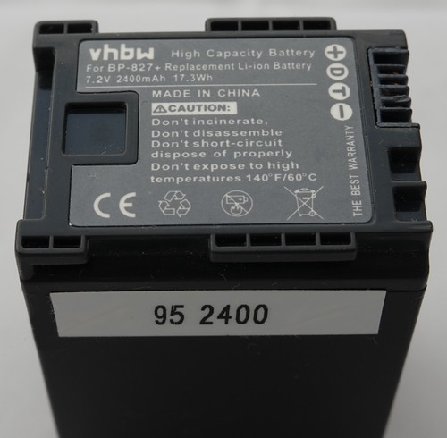 Akku wie canon 827 - wie, (vhbw)