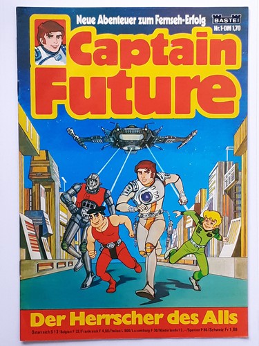 Captain future comic - captain,