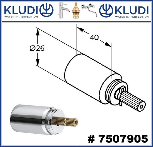 Kludi ventilverlängerung - kludi, up-ventilverlängerung