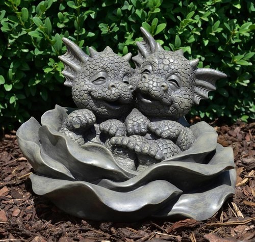 Gartenfigur gartendrache - gartenfigur,