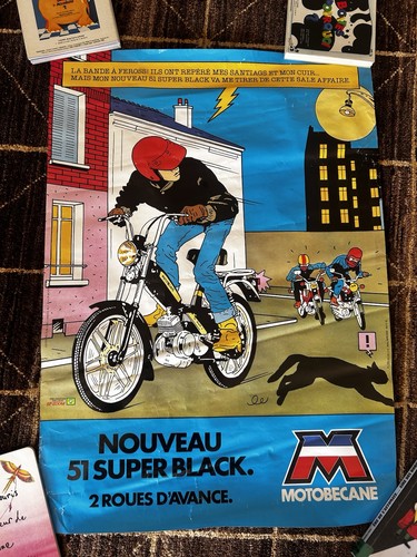 Poster motobecane super - poster,