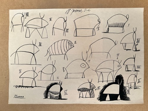 Pablo picasso zeichnung - picasso,