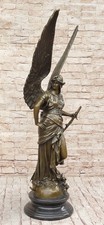 100% Bronze Angel Statue Mit