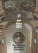 1983 BMW R80 G/S R80ST R80RT