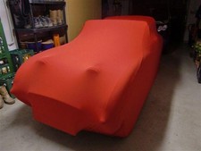 Vollgarage Carcover Schutzdecke Rot für Austin Healey Sprite Frosch (1958-1960)