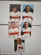5 x VfB Stuttgart -GRESS-WALDNER-SEIBOLD-EISELE-ENTENMANN -ca. 10x15 cm