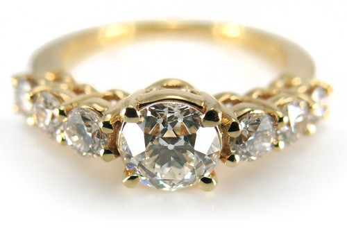 Ring damen diamant 6 - ring,