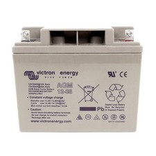 Batterie AGM 12V 38Ah Solarbatterie Deep Cycle Akku Zyklenfest Victron