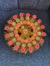 Weihnachtsstern Kranz Retro