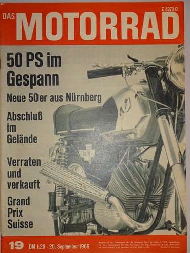 Das motorrad 1969 - motorrad, 69