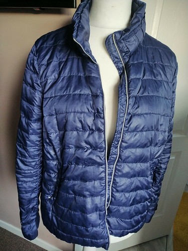 Daunenjacke blau marc cain - daunenjacke,