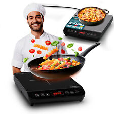 B-Ware Induktionskochfeld, Induktionskochplatte 2100W, 19 Stufen, 24h Timer