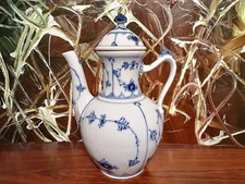 ROYAL COPENHAGEN Denmark MUSSELMALET - kleine  Kaffeekanne 20cm - 1/46