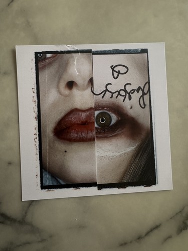 Lady gaga mayhem - lady, signed