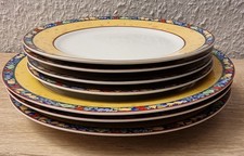 Ritzenhoff  Breker Flirt by R&B Meran Früchte gelb 3 Speiseteller 4 Kuchenteller